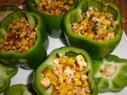 stuffed bell pepper